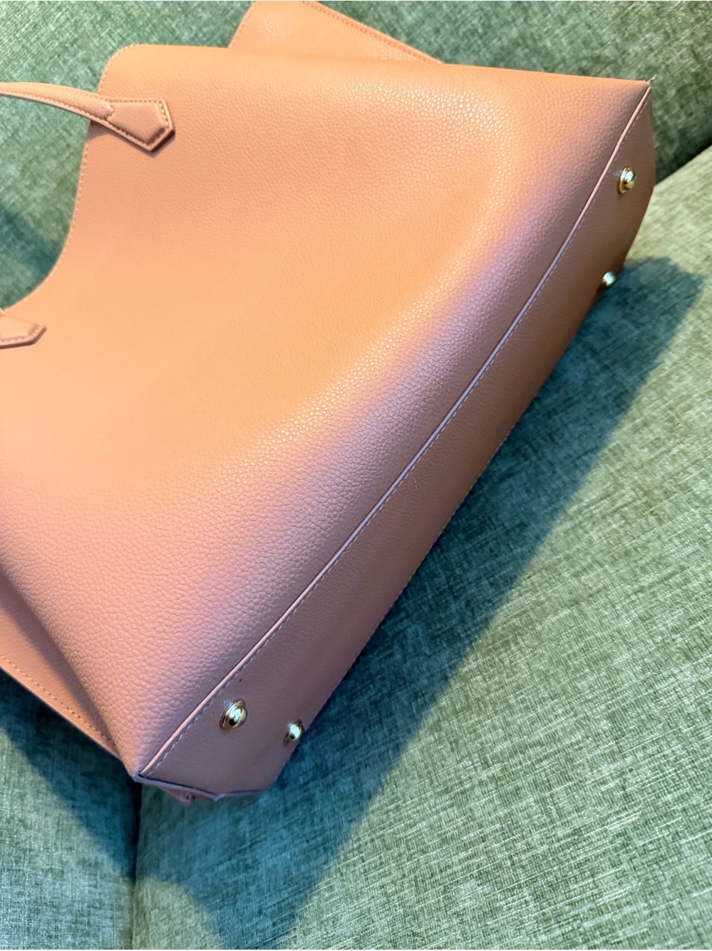 Quince Adeline Shopper Tote, Cognac - Picture 3 of 16